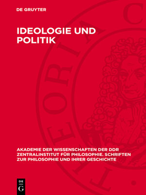 cover image of Ideologie und Politik